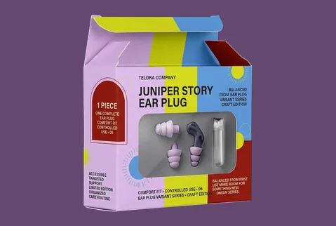 6 window ear plug boxes