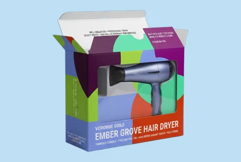 6 window hair dryer boxes