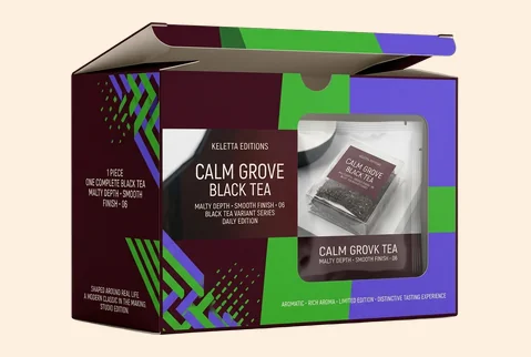 6 window tea boxes