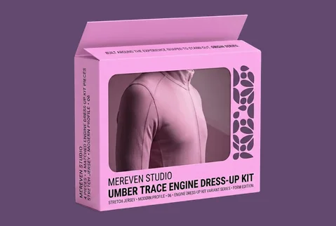 6 windowed retail kit boxes