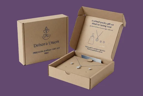 7 Kraft Jewelry Mailer Boxes 1787892168