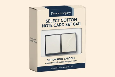 7 Window Note Card Box