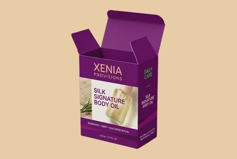 7 body oil set boxes