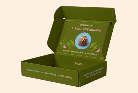 7 branded corrugated mailers