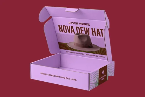 7 branded hat mailer
