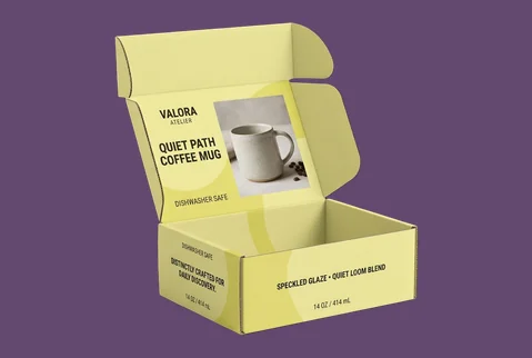 7 branded mug mailer boxes
