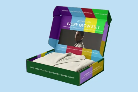 7 branded suit mailer boxes
