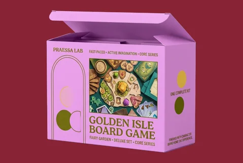 7 component insert game boxes