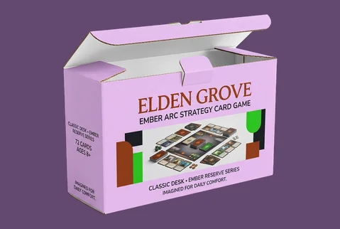 7 corrugated game kit boxes