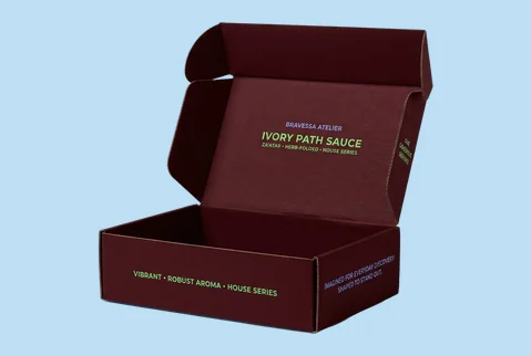 7 corrugated sauce mailers