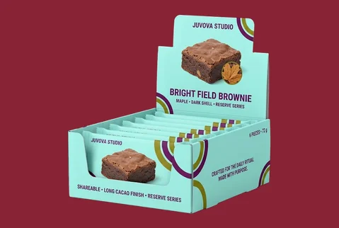7 counter display brownie boxes