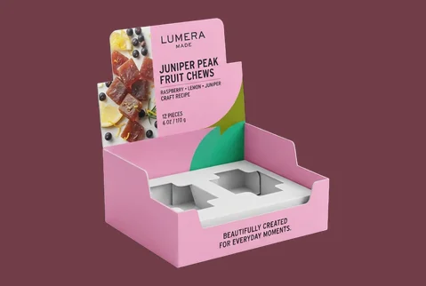 7 counter display inserts