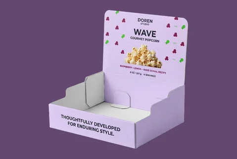 7 counter display sweets boxes
