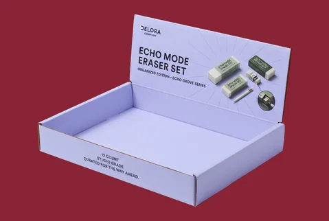 7 deep tray product display
