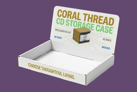 7 display ready cd boxes