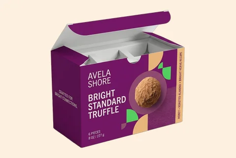 7 fitted insert truffle boxes