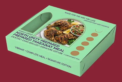 7 food boats & takeout trays