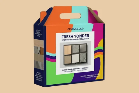 7 handled sample box