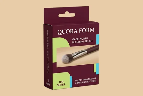 7 hang tab retail brush boxes