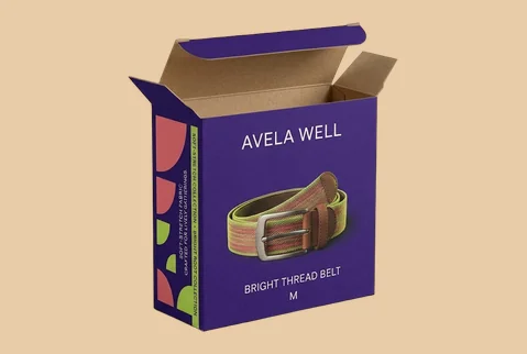 7 kraft belt boxes