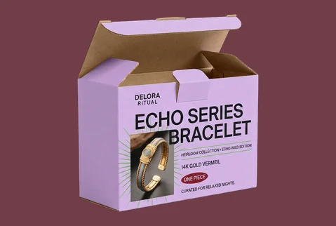 7 kraft bracelet boxes
