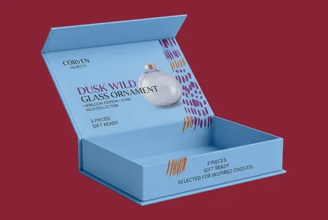 7 multi ornament gift set boxes