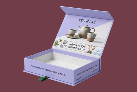 7 ribbon pull magnetic boxes