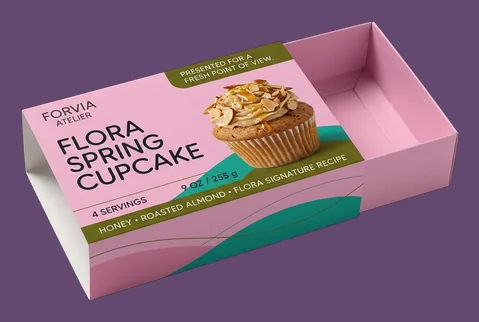 7 sleeve and tray cupcake boxes