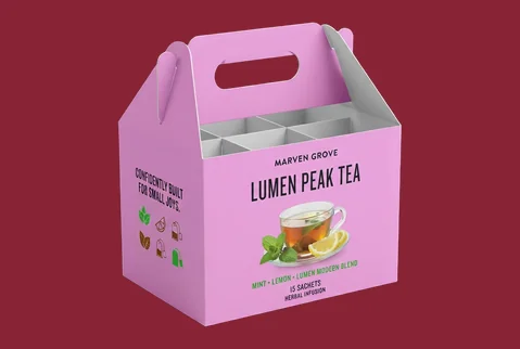 7 tea carrier boxes
