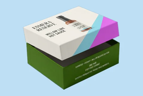 7 two piece bottle gift boxes