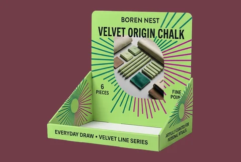 7 two piece chalk set boxes