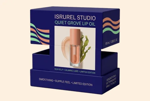 7 two piece lip oil boxes