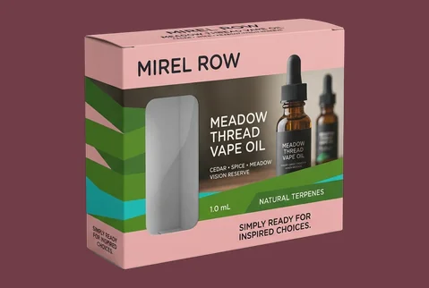 7 window vape oil boxes