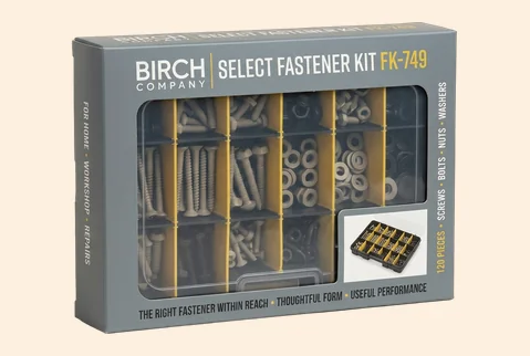 7 windowed fastener kit boxes