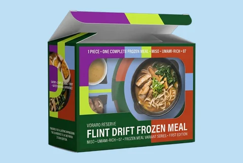 7 windowed meal cartons