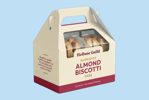 8 Gable Biscotti Boxes