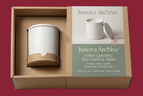 8 Kraft Boxes with Inserts