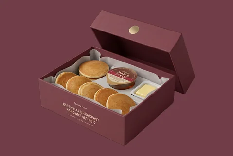 8 Rigid Pancake Gift Boxes