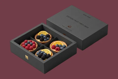8 Rigid Tart Gift Boxes