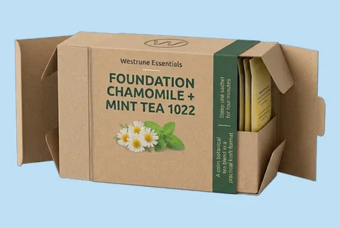 8 Textured Detail Kraft Box