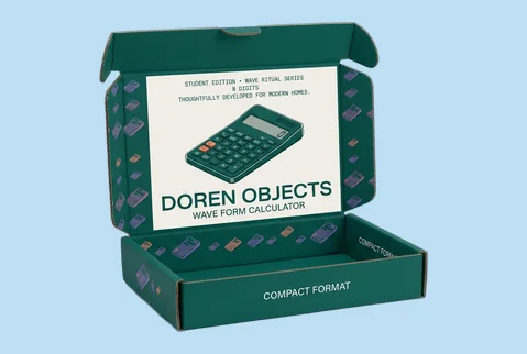 8 branded calculator mailer
