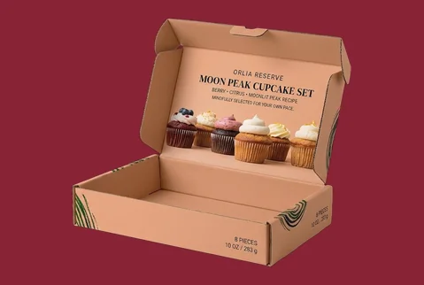 8 branded corrugated mailers
