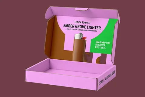 8 branded mailer box