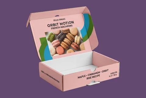 8 chocolate mailer boxes