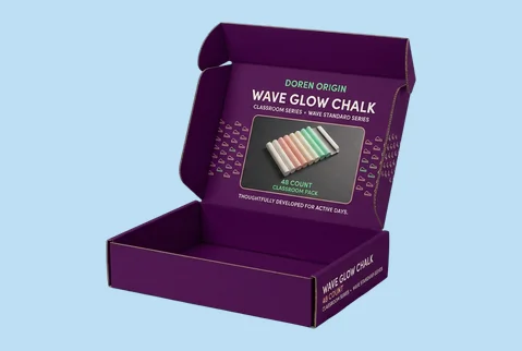 8 corrugated chalk kit mailers
