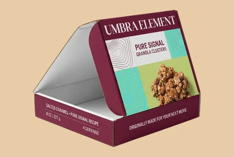 8 corrugated meal presentation boxes