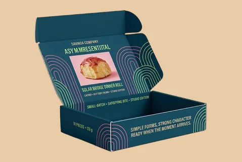 8 corrugated presentation boxes