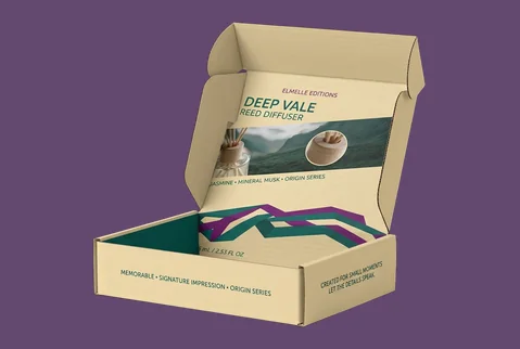 8 corrugated presentation mailer