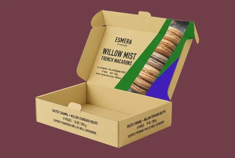 8 corrugated sweets mailers