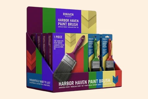 8 counter display brush packs e58ac254